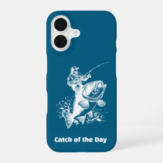 Funda Para iPhone 16 Pescador, pescando