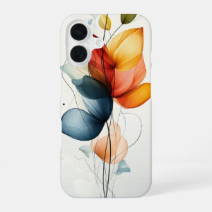 Funda Para iPhone 16 Pétalo de Brasa