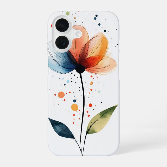 Funda Para iPhone 16 Petite Bloom (Reverso )