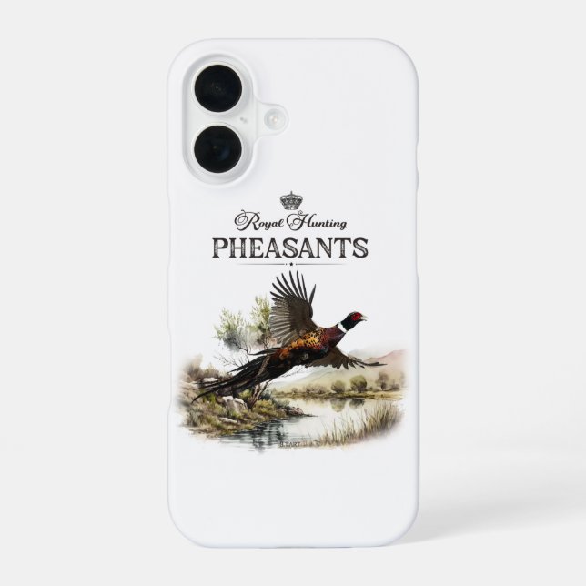Funda Para iPhone 16 Pheasant (Reverso )
