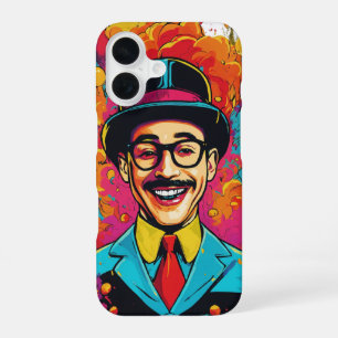 Funda Para iPhone 16 Phone CaseiPhone 16 Diseño delgado con Pee Wee H