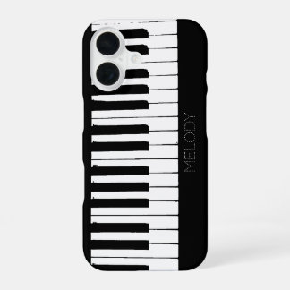 Funda Para iPhone 16 Piano Keys | Vertical | Customizable