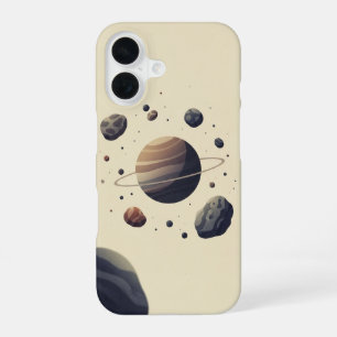 Funda Para iPhone 16 Piedras Orbitales Vintage