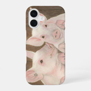 Funda Para iPhone 16 Piglets