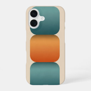 Funda Para iPhone 16 Pila de formas verticales minimalistas vintage