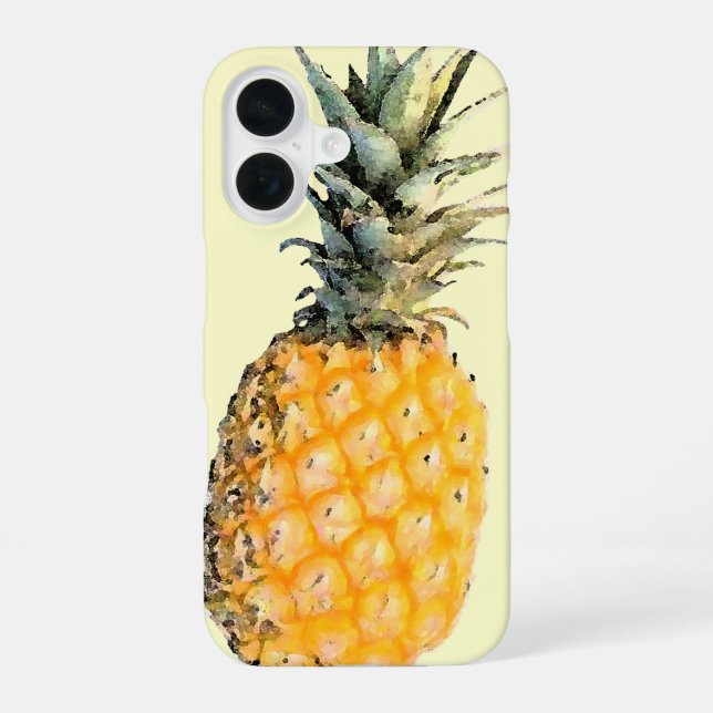Funda Para iPhone 16 piña (Reverso )