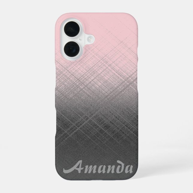 Funda Para iPhone 16 PINK - Personalizable (Reverso )