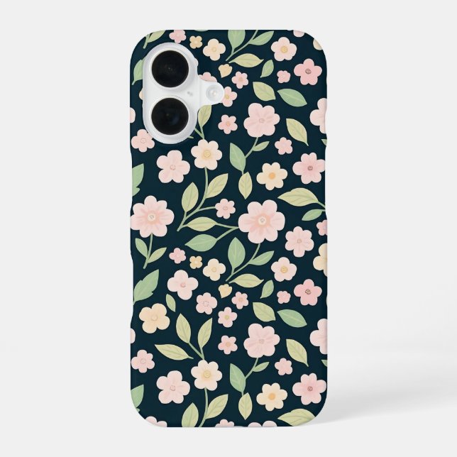 Funda Para iPhone 16 Pink Spring Elegance (Reverso )