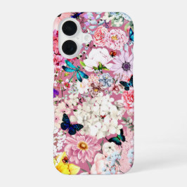 Funda Para iPhone 16 PinkFlower Abundance 
