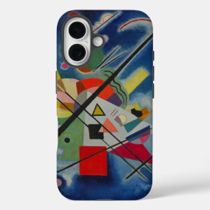 Funda Para iPhone 16 Pintura Azul de Kandinsky