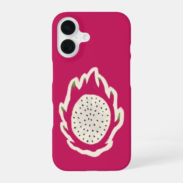 Funda Para iPhone 16 Pitaya (Reverso )