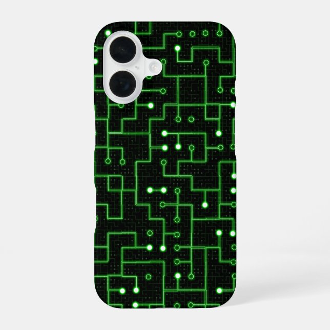 Funda Para iPhone 16 Placa de circuito -  (Reverso )