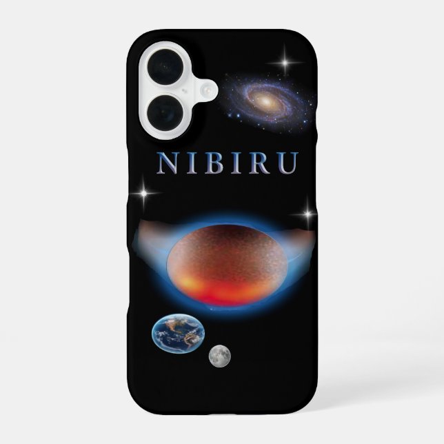 Funda Para iPhone 16 Planeta X Nibiru (Reverso )