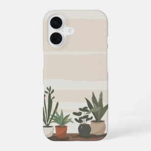 Funda Para iPhone 16 Plantas domésticas