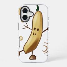 Plátano feliz lindo