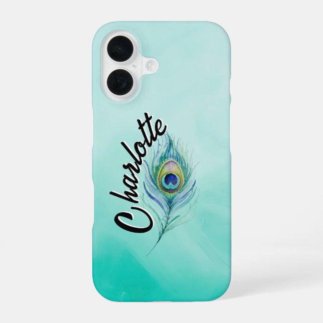 Funda Para iPhone 16 Pluma (Reverso )