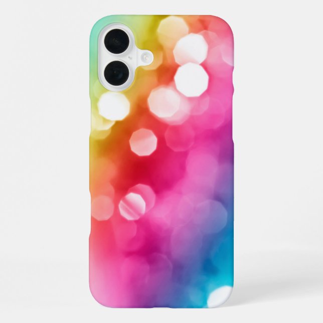 Funda para iPhone 16 Plus Abstract Glow (Reverso )