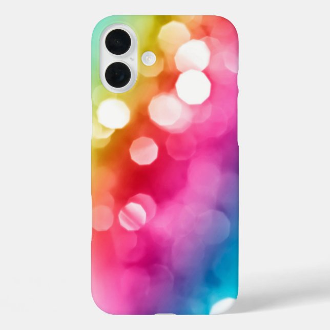 Funda para iPhone 16 Plus Abstract Glow (Reverso )