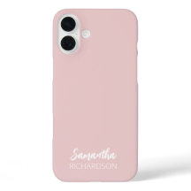 Funda para iPhone 16 Plus con nombre en letra scri