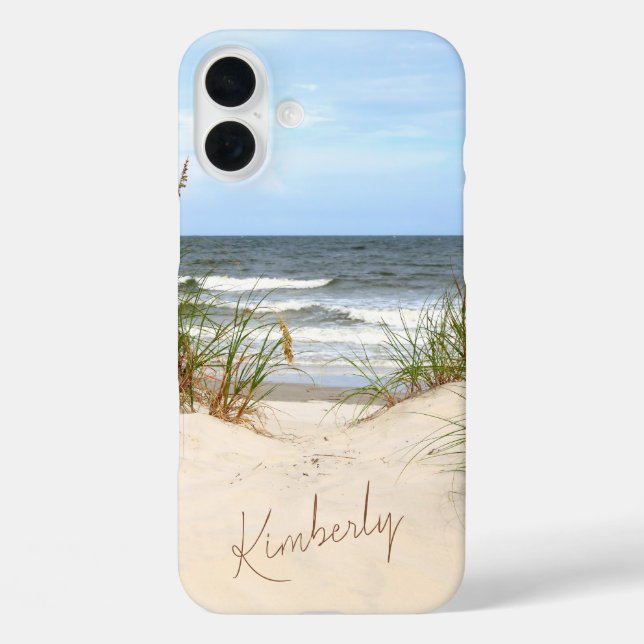 Funda para iPhone 16 Plus de playa (Reverso )
