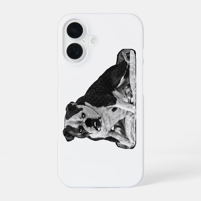 Funda Para iPhone 16 Pocket Halo, Mirada Tranquila (Reverso )