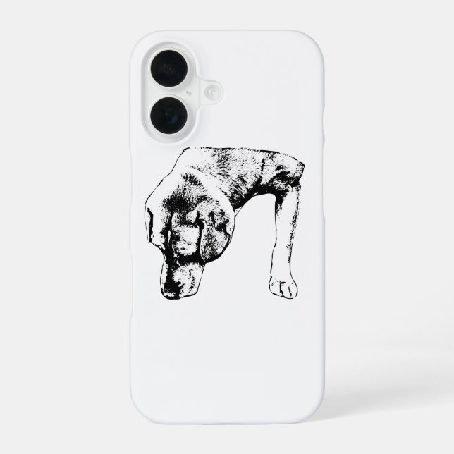 Funda Para iPhone 16 Pocket Scout, Cachorro Tranquilo (Reverso )
