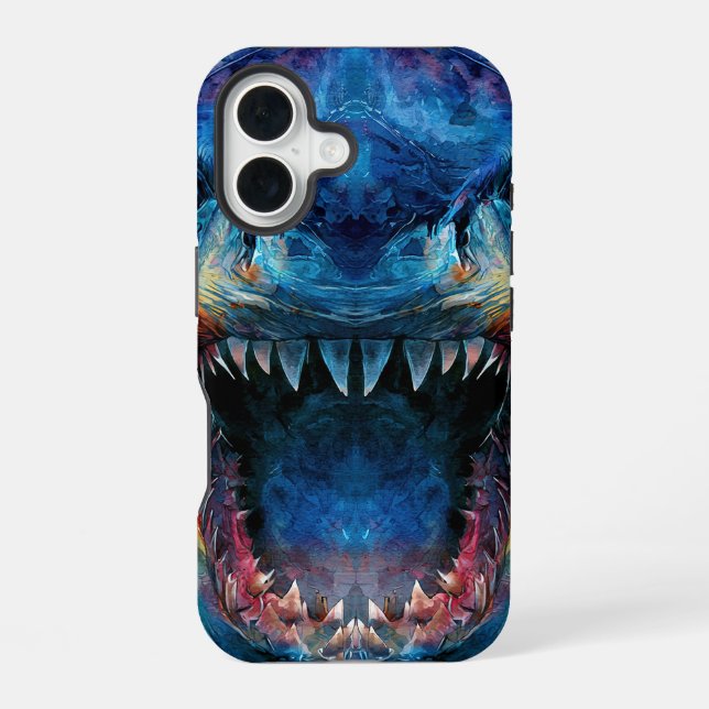Funda Para iPhone 16 Poder Primal 011 – Megalodon (Reverso )