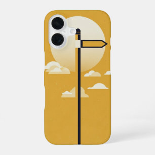 Funda Para iPhone 16 Polo de flecha direccional vintage