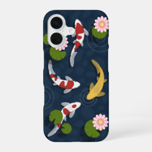 Funda Para iPhone 16 Pond Koi Fish