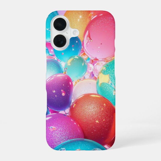 Funda Para iPhone 16 Pop of Sparkle Phone Case (Reverso )