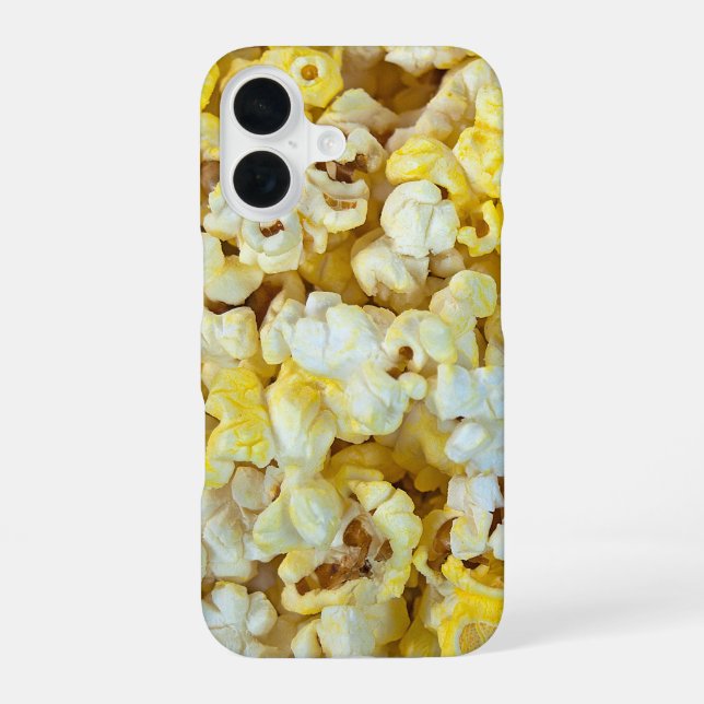 Funda Para iPhone 16 Popcorn (Reverso )