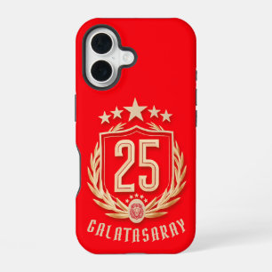 Funda Para iPhone 16 Poster del Campeonato de Galatasaray 2025