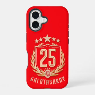 Funda Para iPhone 16 Poster del Campeonato de Galatasaray 2025
