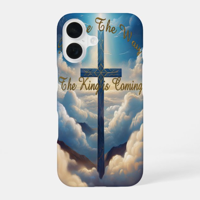 Funda Para iPhone 16 Preparar el camino (Reverso )