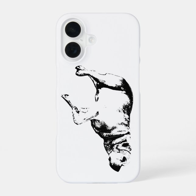 Funda Para iPhone 16 Presencia mínima de up (Reverso )