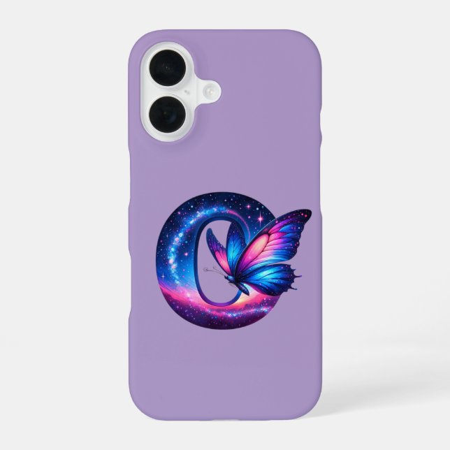 Funda Para iPhone 16 Primera inicial (Reverso )