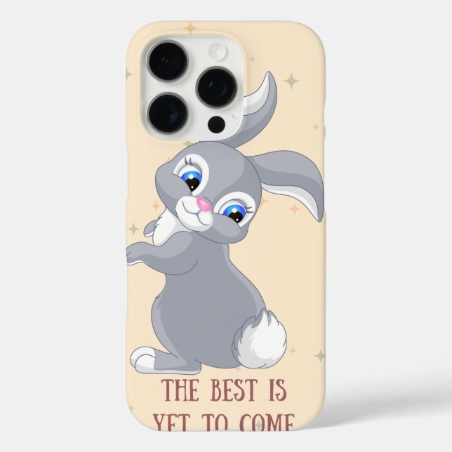 Funda para iPhone 16 Pro 'Conejito Adorable' Inspi (Reverso )