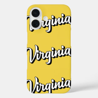 Funda para iPhone 16 Pro del orgullo de Virginia