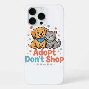 Funda para iPhone 16 Pro Max 'Adopta No Compres'