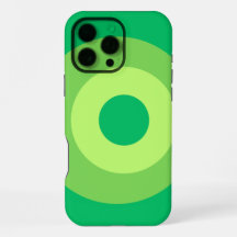Funda para iPhone 16 Pro Max Apple Redonda Verde