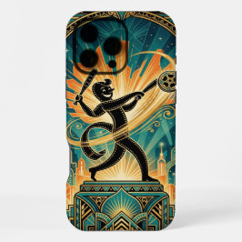 Funda para iPhone 16 Pro Max Black Gold Teal | Vin