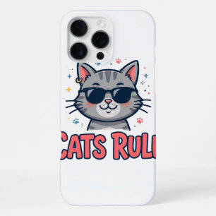 Funda para iPhone 16 Pro Max Cats Rule