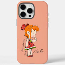 Funda para iPhone 16 Pro Max Chica de sandía