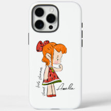 Funda para iPhone 16 Pro Max Chica de sandía