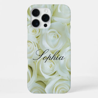 Funda para iPhone 16 Pro Max con diseño de flores