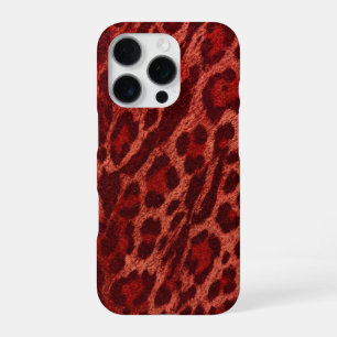 Funda para iPhone 16 Pro Max con guepardo rojo