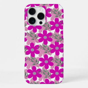 Funda para iPhone 16 Pro Max con patrón 'Bold Pink