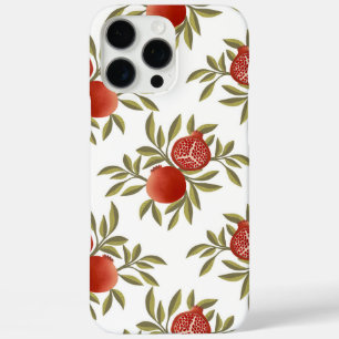 Funda para iPhone 16 Pro Max con patrón botánico d