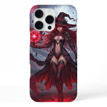 Funda para iPhone 16 Pro Max de Bruja de la Llama