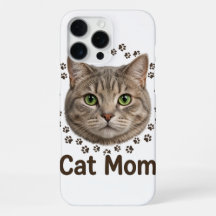 Funda para iPhone 16 Pro Max de Cat Mom